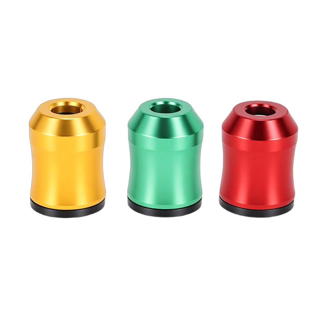 3PCS Screwdriver Head Magnet Rings Screw Drill Bit Holder Magnetizer Red Green Yellow