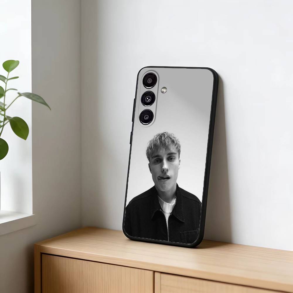 S-sam fender Phone Case For Samsung Galaxy A20,21s,22,31,32,52,53,72,73,80,91 Soft Black Shell