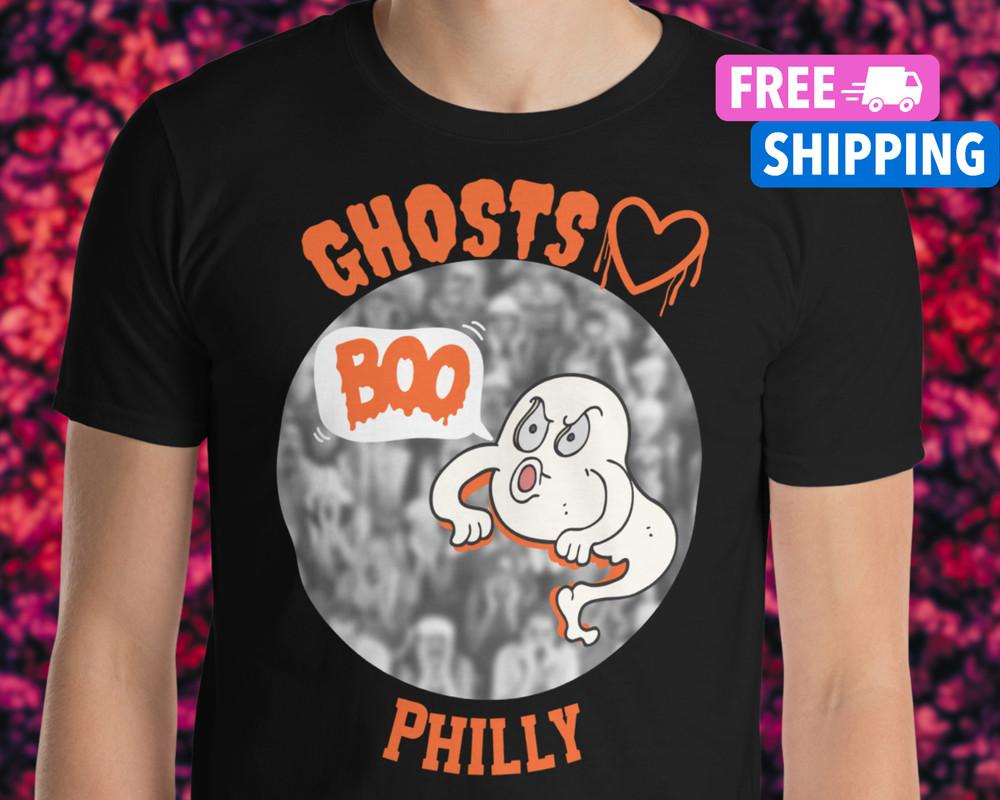 Philly Halloween T Shirt Philly Sports Fan Halloween Costume Halloween Party Unisex T-Shirt M