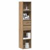 VidaXL Bookcase Artisan Oak 36x30x171 Cm Engineered Wood, Bookcase, Storage Cabinet, Cabinet of 856047