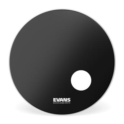 EVANS Bass Drum Head EQ3 Onyx 20inch BD20RONX