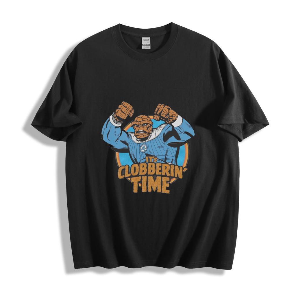 T-Shirt Fantastic Four È Ora di Spaccare - Design Potente della Cosa Maglietta Unisex