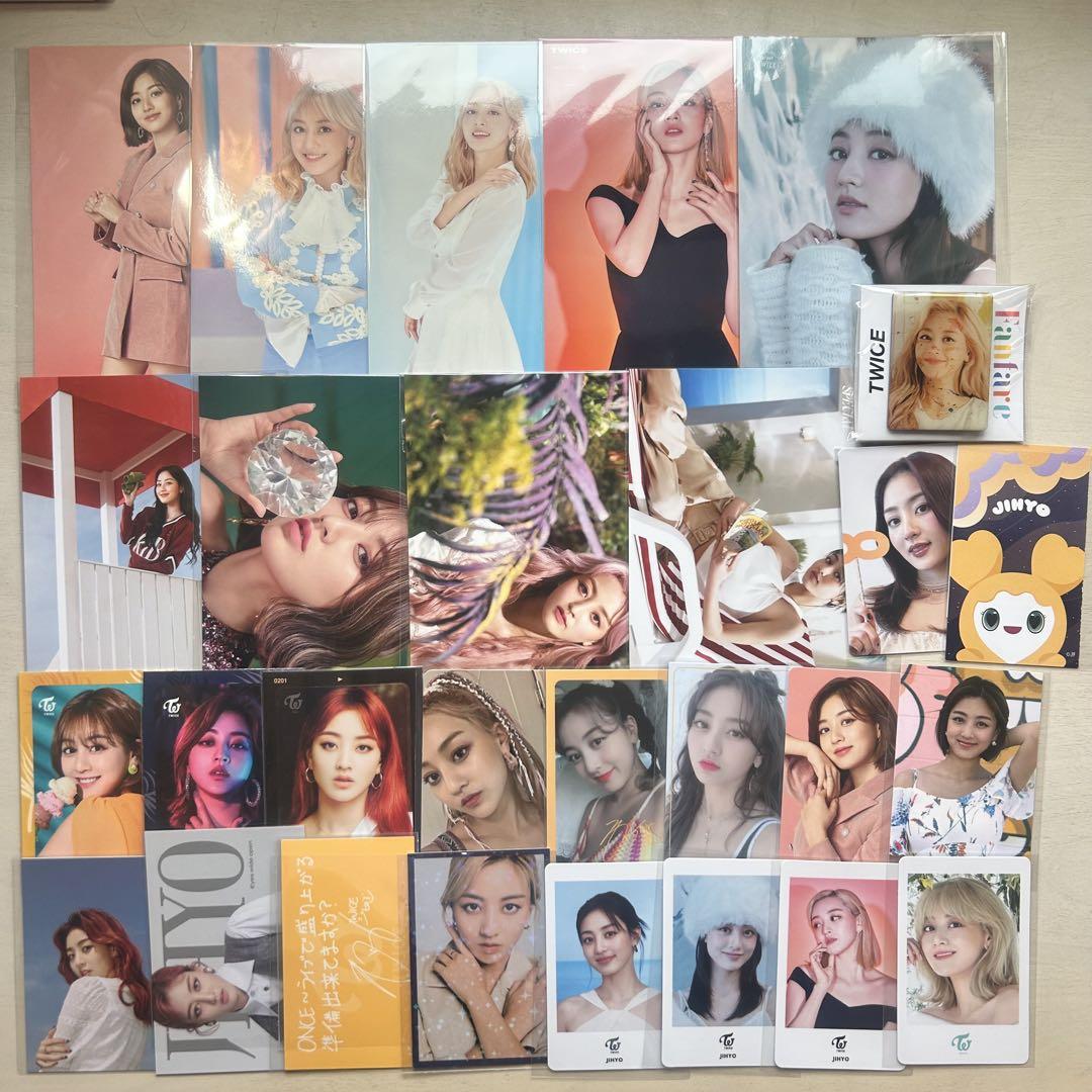 

[ИСПОЛЬЗОВАННЫЙ] TWICE Jihyo Коллекционная карточка Lantre 28 предметов