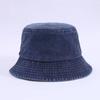 Unisex Cotton Bucket Hats Summer Men Denim Beach Cap New Fabric Sunbonnet