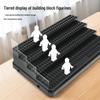 Lego-Compatible Stepped Acrylic Display Box – Dustproof, Detachable, Perfect for Figurines and Kids' Assembly Gift