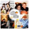 Halloween Pumpkin Cat Lamp Silicone Mold Silicone Halloween Pumpkin Jar Casting Molds Ornaments Hollow Pumpkin Lamp Mold