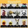Funny Animal Series Latex Head Masks For Party Costumes And Halloween Celebrations