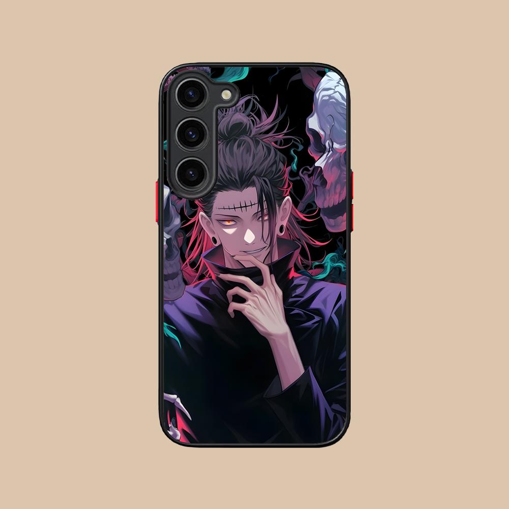 

Jujutsu Kaisen Geto Suguru Silicone Mobile Phone Case for Samsung Galaxy S26 S25 S24 S23 S22 S21 Plus FE Ultra Colorful Cover Galaxy S21 Ultra 5G