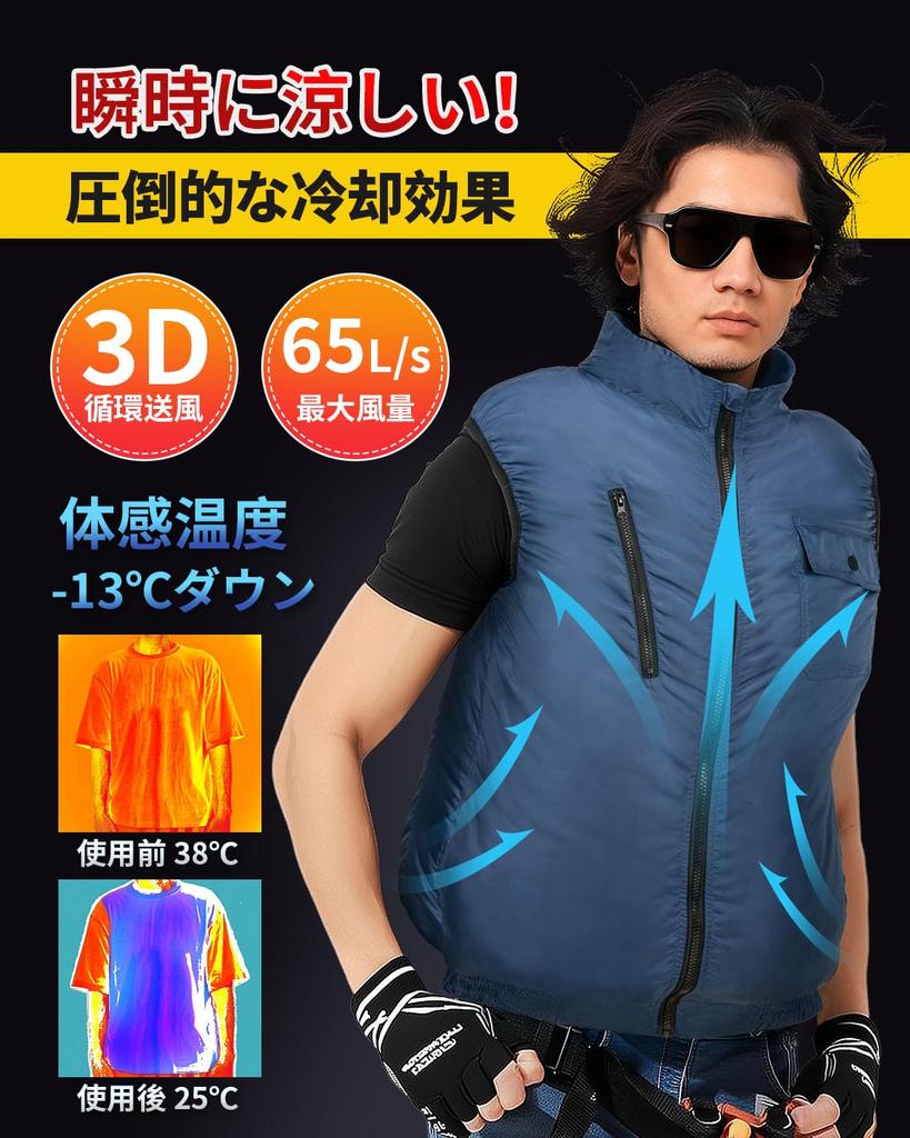 Kamizelka robocza Sumeriy zasilana 19V, Ultra High, do 30 godzin ciągłej pracy, 9 4 przepływu powietrza, UV, idealna na budowę, do gospodarstwa i na upały, Unisex