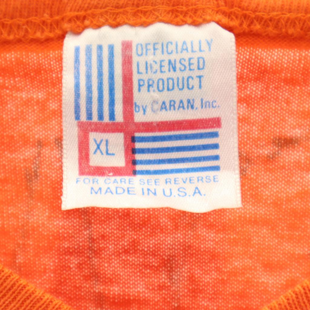 80s 90s Old USA Made Broncos Short Sleeve Single Stitch V-Neck Football T-shirt Men's Used