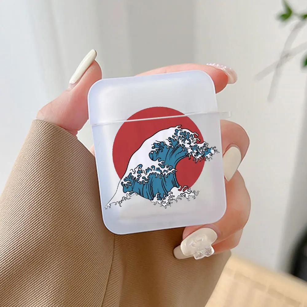 Japan Die Große Welle vor Kanagawa Kopfhörerhülle für Airpods 4. 3. Pro 3 2 Hüllen für Airpod 2 3 1 Schutz Zubehör Schale