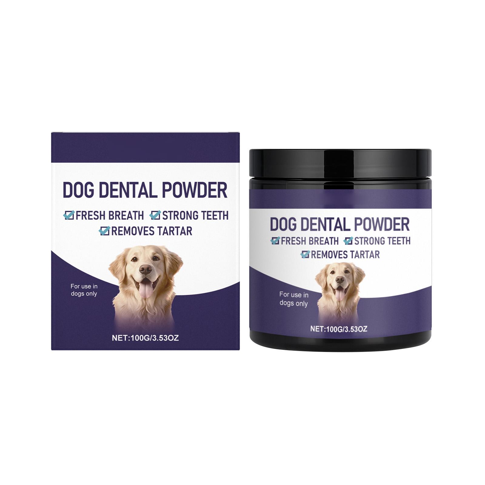 Pet Tooth Cleaning Powder, Dog-specific Tooth Powder, Tartar And Odors