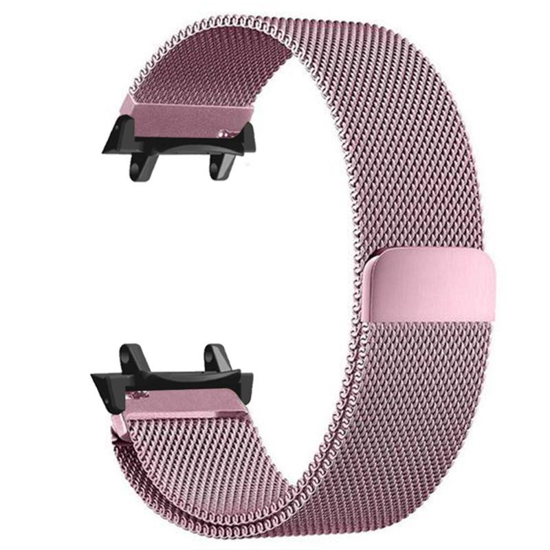 Magnetisk rem for Amazfit T-Rex 3 rex3 klokkereim erstatningsreim i rustfritt stål metall armbånd