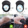 Steering Wheel Spinner Knob, ABS & Silicone Non-Slip Knob With Metal Ball Bearing, Easy Installation, Car Steering Wheel Power Handle Knob Fit