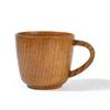 Simple Handmade Wooden Cup Drinking Natural Milk Tea Coffee Beer Drinkware Mugs Travel Teaware Home Bar Kitchen Gift Decor