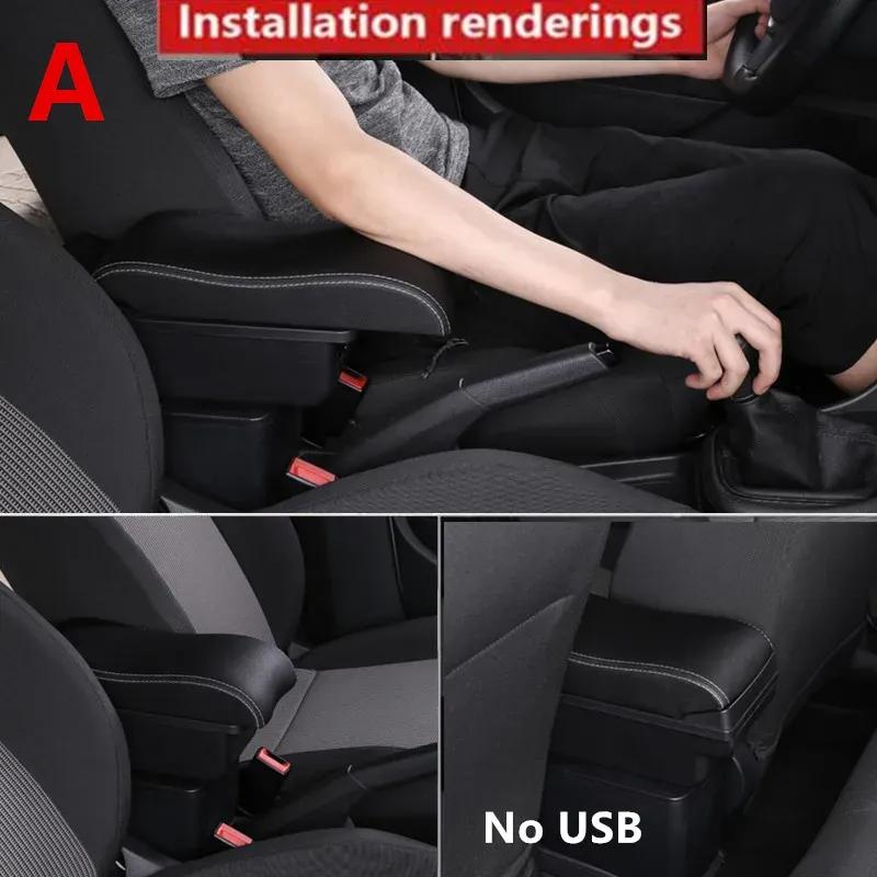 Car Armrest box For Opel Astra Armrest Box For Opel Astra H 2004-2014 Central storage Box with USB Interior Car Accessories