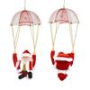Climbing Rope Electric Santa Claus Parachute Climbing Ladder Santa Claus  Christmas Tree Ornament