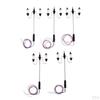 Scale Model Railway Train Lamp Lights - Pack of 5 Garden Landscape Accessories