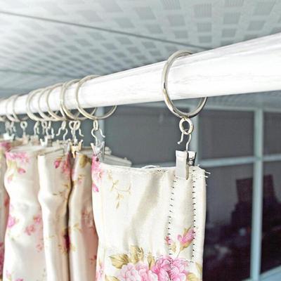10pcs Heavy Duty Silver Curtain Clips Hook
