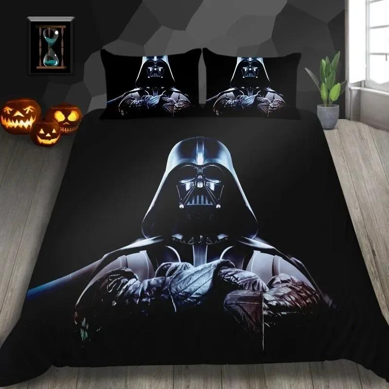Skelett King Queen Bettbezug Totenkopf Bettwäsche Set für Kinder Teenager Erwachsene Halloween Schlafzimmer Dekor Weicher Bettbezug Kissenbezüge