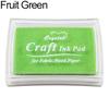 Bright Color Kids Stamp Partner Ink Pad Craft Pigment for Paper Wood Scrapbook