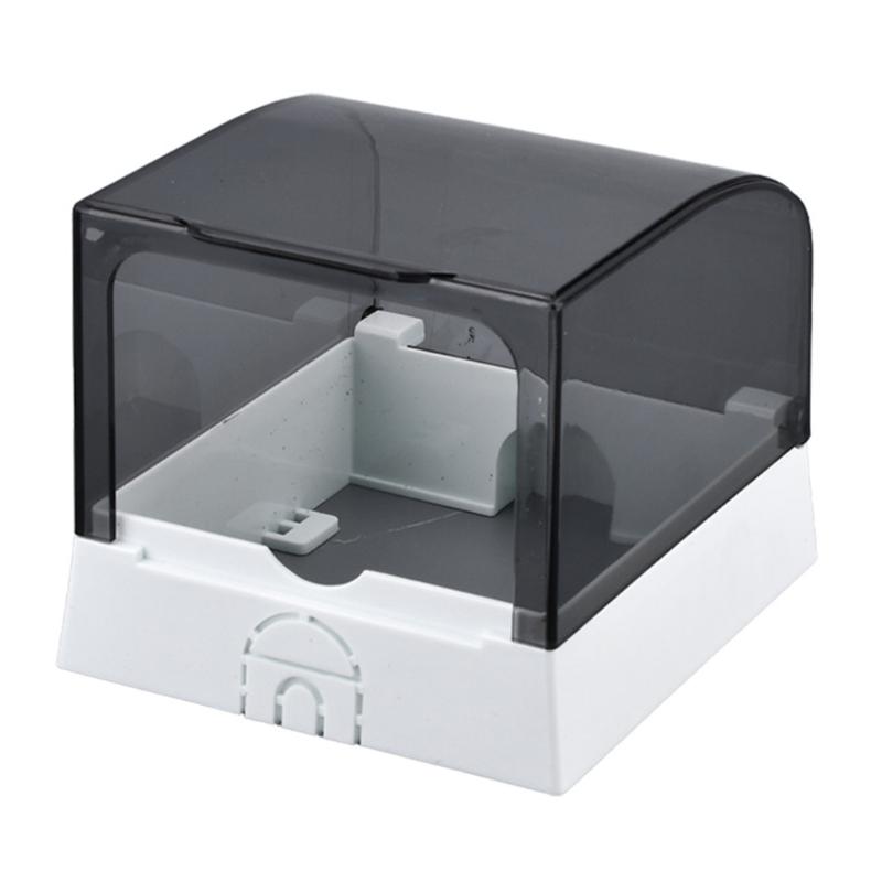 86 Type Outdoor Socket Waterproof Box Socket Case Receptacle Protector Plastic Electrical Outlet Cover Dustproof Box