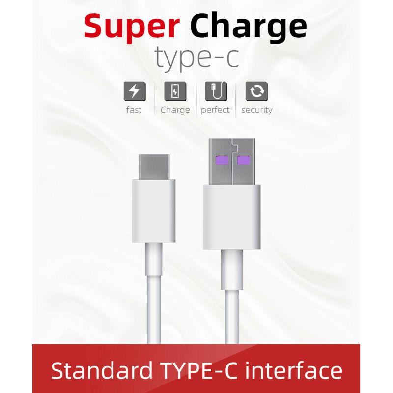 5A Schnellladekabel USB-C-Kabel Telefonladegerät Datenkabel USB Typ C Kabel