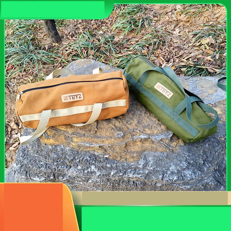 

ZISIZ Outdoor Camping Tool and Tent Peg Storage Canvas Bag One Size
