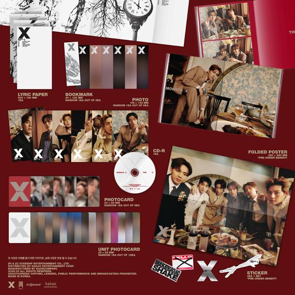 Monsta X 13. Mini Album [THE X] [Náhodná verze]