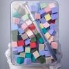 Nail Tool Set: Mini Pat Glue Sponge, Scratch Clip, Square Salon Sponge