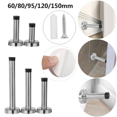 Steel Prevent Collision Noiseless Thickened Catch Door Door Stopper Buffer Stop Holder Rubber