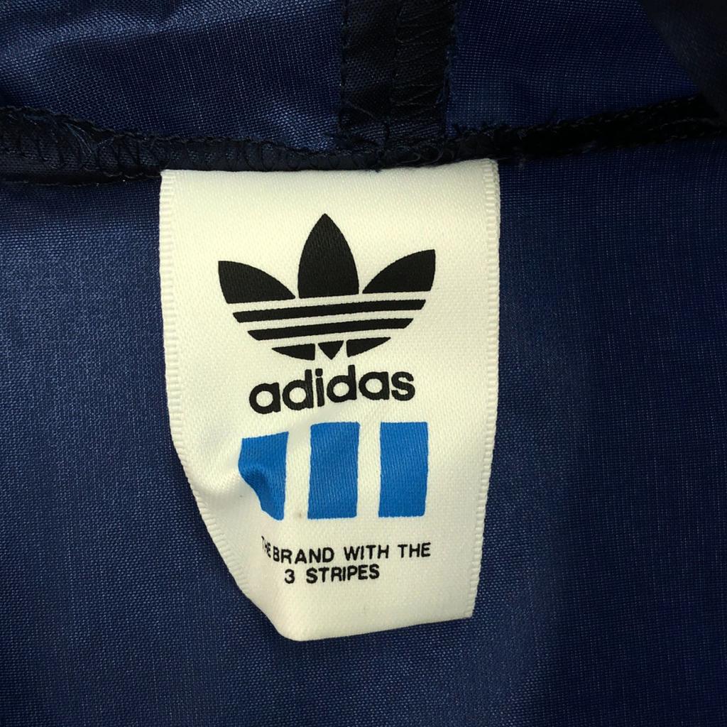 adidas 80s Descente ASR-8181A Vintage Trefoil logo print Long sleeve Nylon Parker Men's Used