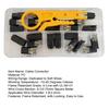 Cable Connector with Wire Stripper Locking Wire Flame Retardant Quick Connector 18-22AWG 2 Pin