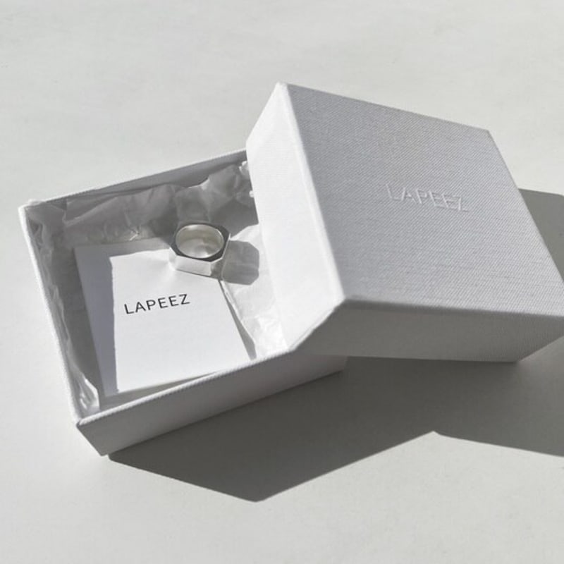 LAPEEZ Octagon Ring