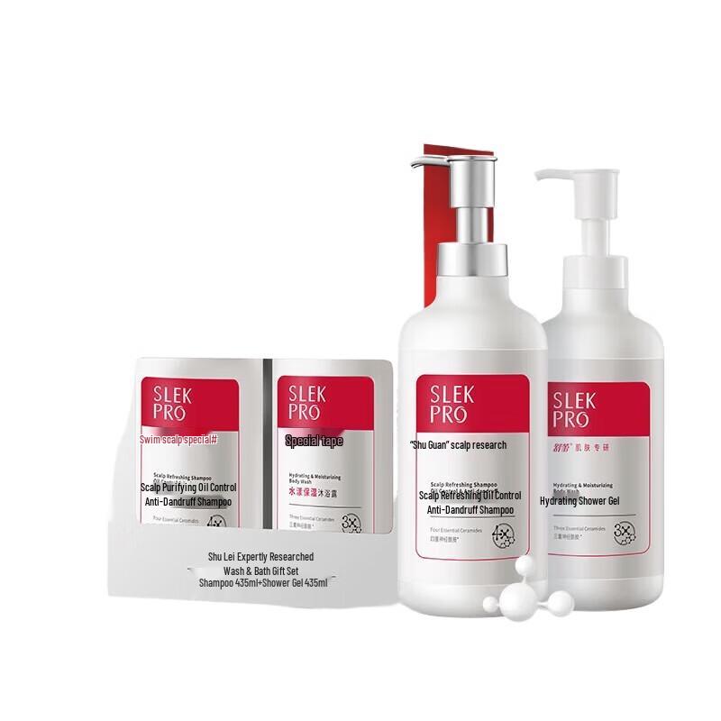 

SLEK Scalp Care Shampoo & Body Wash Gift Set