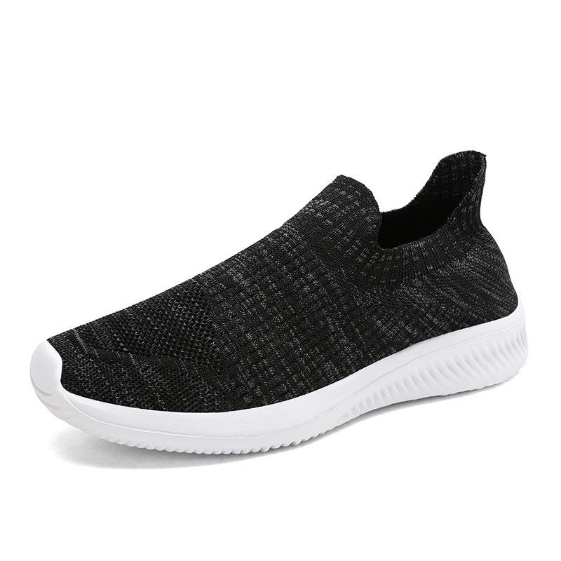 

New foot cover mesh casual sports shoes fly-woven breathable foot cover lazy shoes foreign trade large size men s shoes size 46 39