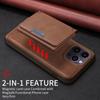 For iPhone 14 Pro Max Magnetic Case BETOPNICE Leather Phone Cover Kickstand with Detachable Card Bag