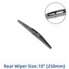 10" 250mm Rear Wiper Blade & Arm Set Kit For Suzuki Swift Hatchback 2005-2018 Windshield Windscreen Tailgate Window Rain Brush