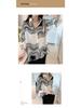 Camicia Versatile in Chiffon a Manica Lunga Taglie Forti - Nuovo Design Primavera