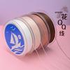 Ancient Style Semi-Gloss Velvet & Imitation Silk Thread for Handmade DIY Projects