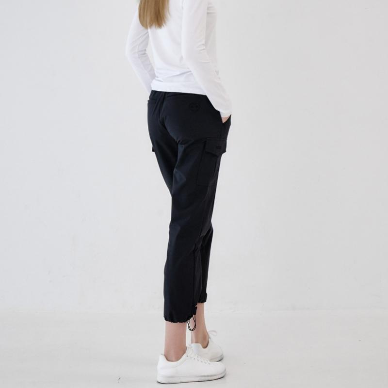 GOXO Women S Fit Cargo pantS Two Way Black
