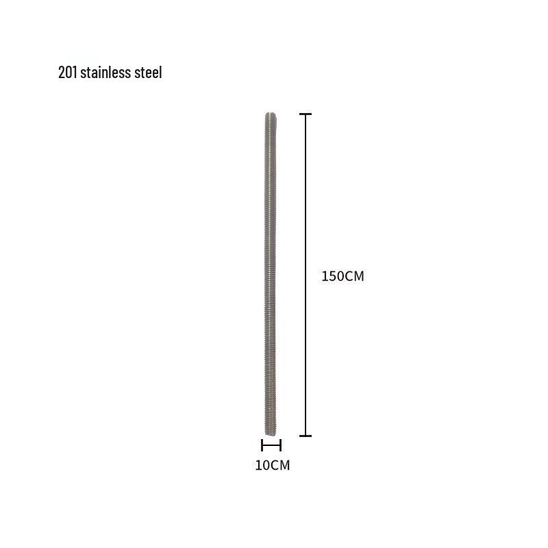 304 Stainless Steel M8/M10 Threaded Rod Bolt Stud