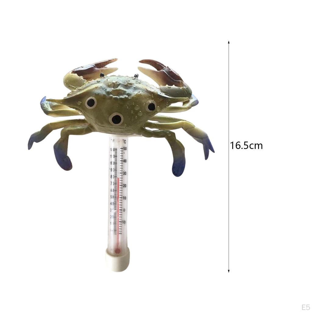 Clear Display Floating Pool Thermometer for Aquariums And Pools
