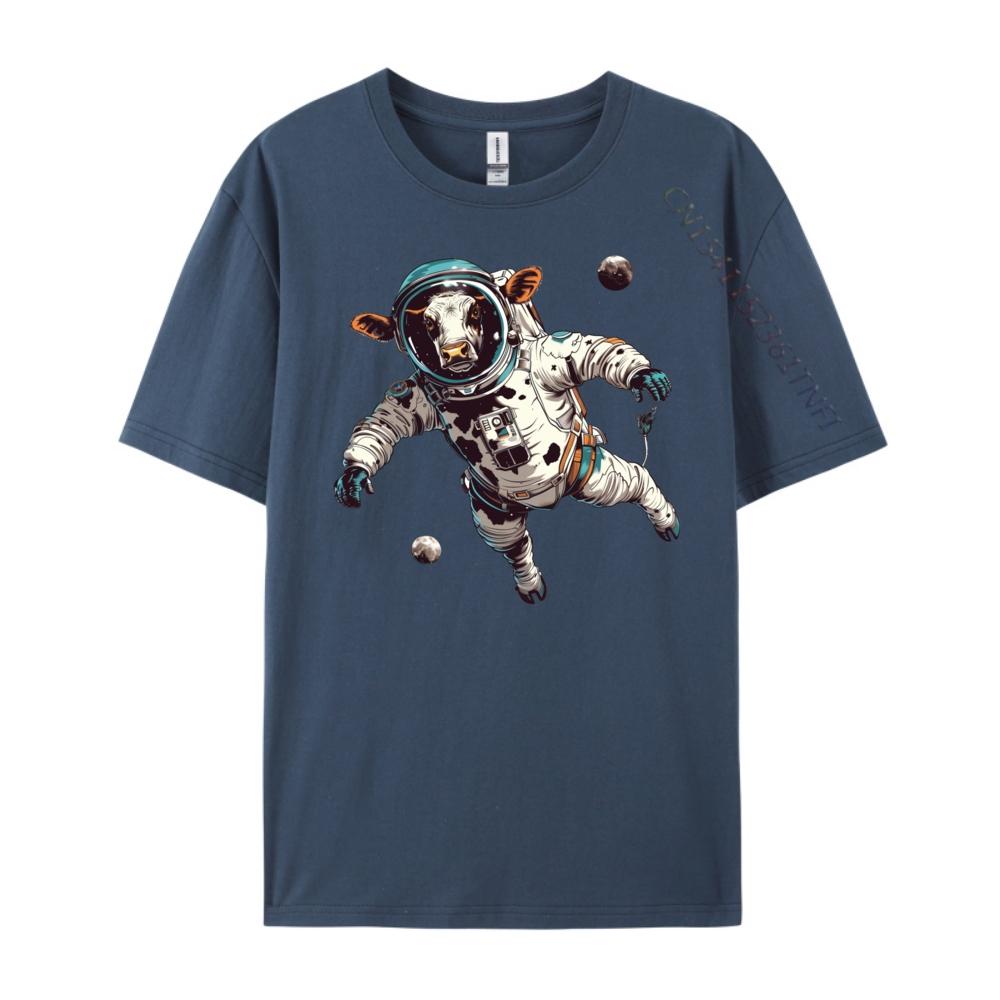 

Cow DesignsFunny Cow Astronaut In Space 1956 Graphic Shirts Men Mens Clothes Fathers Day Harajuku Clothing 4XL