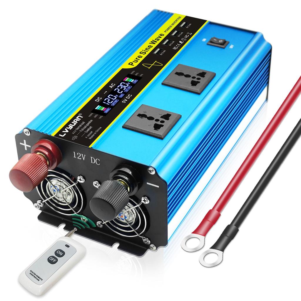 POWER INVERTER 2000W 12V ONDA SINUSOIDALE MODIFICATA - Laser Electronic Srl