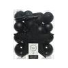 Boîte De 33 Accessoires EDM - Esprit De Noël - Noir - 72211