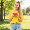 Simulated Watermelon Slice Squeeze Toy Soft Slow Rising Stress Relief Toy for Hand Exercise and Relaxation