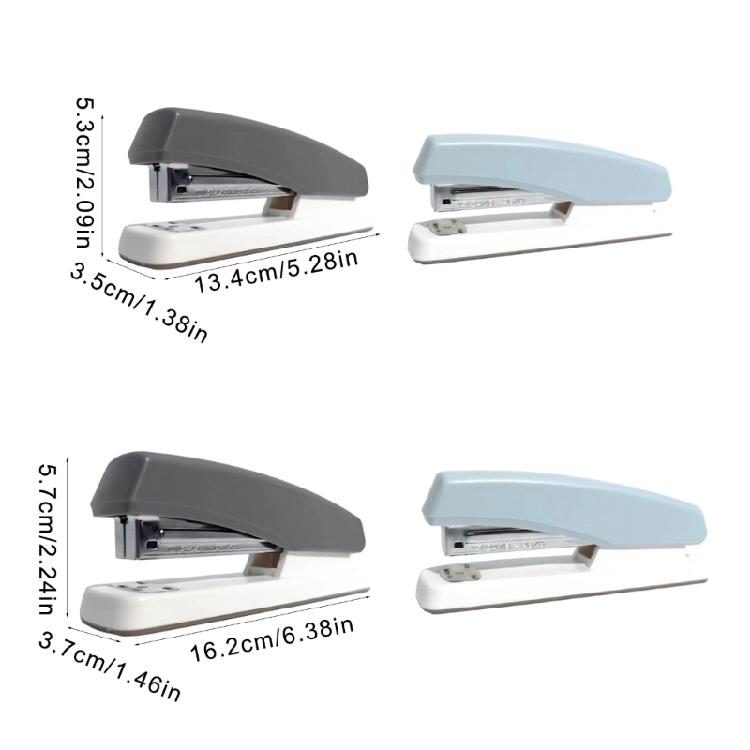 Colorful Desk Stapler with Staple Remover 25 Sheet Capacity Labor-Saving Stapler Stapling Machine for Office School