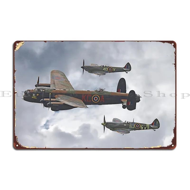 

The Battle Of Britain Memorial Flight Shoreham 2014 Metal Signs Cinema Wall Cave Wall Cave Customized Tin Sign Poster 20x30cm