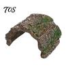 Reptile Supplies for Tanks Hideout Cave, Tree Trunk Gecko Lizard Realistic Arched Habitat Decoration Bark Hideaway Spiders Tortoises Tank Terrarium